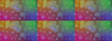 Folk style. The elegant the template for fashion prints. Amazing sketch floral pattern with bright colorful flowers and leaves on a purple and green colors. Modern floral background.