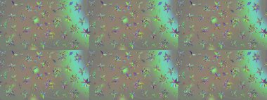 Gri ve bej renkli çiçeklerle çizilmiş çiçek deseni. Suluboya tarzında gri ve bej renkte çiçekler.