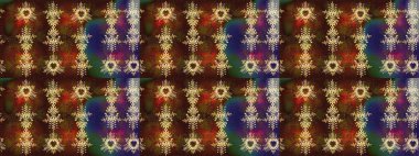 Güzel bir kış süsü. Renkli kar taneleri Raster çizimi. Raster kar tanesinden izole edilmiş..