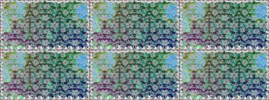 Raster illüstrasyonu. 3 boyutlu çiçekler, pürüzsüz. Gri renklerde.