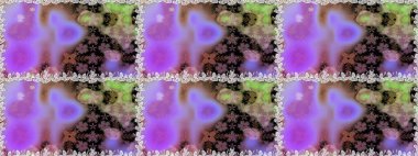 Raster illüstrasyonu. Tekstil ya da kitap kapakları, imalat, duvar kağıtları, baskı, hediye paketi ve yapıştırma kitabı için çiçeksiz arka plan. Küçük ölçekli çiçeklerdeki basit sevimli desen.