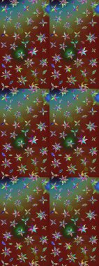 Çiçek deseni duvar kağıdı, desen dolguları ve web sayfası arka planı için kullanılabilir. Şekil verilmiş çiçeklerle eskiz deseni. Süslü zentangle çizim dokusu, soyut çiçeklerle süslenmiş..