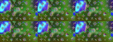 Şatafatlı bahar bahçesi dokusu. Flower eskiz arka planı. Çiçek deseni. Raster illüstrasyonu.