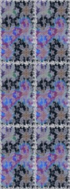 Çok renkli ve nötr küçük çiçekler ve gri ve nötr renklerdeki komik böcekler, raster desen, illüstrasyon.