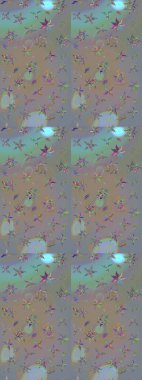 Raster pattern. Floral background. -gray and beige flowers. Floral collage. Nature. Flower composition. Nice pattern in the small flower.