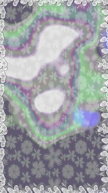 Gri renkli çiçekler. Çiçekli karalama şeklinde Raster çiçek deseni. Nazik, sevimli çiçek arkaplanı..