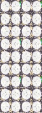 Renkli arka planda izole tatlı kar taneleri. Tarafsız, gri ve bej renkli kar taneleri. Kar tanesi raster deseni. Raster illüstrasyonu.