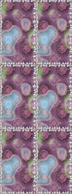 Çiçeğin suluboya çizimlerinin mükemmel deseni. Dekorasyon ve tasarım için güzel bir desen. Moda baskısı. Suluboya kusursuz desen. Eski.