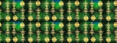 Renk arka plan üzerinde izole soyut kar taneleri ile düz tasarım. Kar tanesi renkli desen. Raster resim. Raster kar taneleri arka plan. Snowflakes desen.