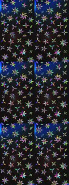 Klasik tropikal doğal elementlerin suluboya seti. Raster illüstrasyonu. Egzotik çiçekler, botanik parlak klasik gri ve mavi renkler.