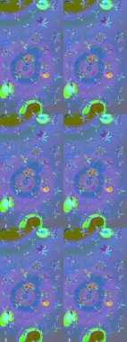 Suluboya desenli çiçek deseni. Ton halinde. Moda baskısı. Çiçeğin suluboya çizimlerinin mükemmel deseni. Dekorasyon ve tasarım için güzel desen.