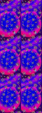 Klasik çiçek desenli. Yumuşak fayans. Paketleme, tekstil, duvar kâğıdı için çiçek eskizi. Yumuşak pamuk tasarımı. Raster taze dokusu.