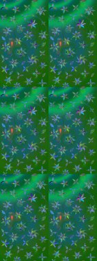 Kızılderili desenli desenli desenli şal deseni. Raster Henna dövme stili. Tekstil, tebrik kartı, boyama kitabı, telefon kılıfı baskısı için kullanılabilir. Etnik Mandala süsü.