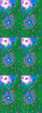 Süslü kumaş deseni. Renkli Bahar Teması eskiz kalıbı. Düz Çiçek Elementleri Tasarımı. Raster illüstrasyonunda çiçek deseni çizimi.