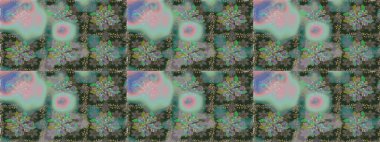 Sevimli çiçek raster deseni. Gri ve nötr renkte çiçekler. Kusursuz Renksiz Bahar Temalı Kusursuz Arkaplan. Düz Çiçek Elementleri Tasarımı.