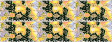 Şık bir grafik desen. Duvar kâğıdı barok, İspanyol kumaşı. Kusursuz raster arka plan. Çiçek deseni. Kahverengi ve bej renklerdeki altın elementler.