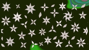 Sketch background pattern. Watercolor, hand drawn. Raster stock. Flowers on gray and neutral.