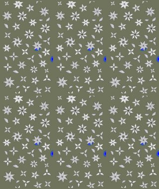 Renkli Bahar Teması eskiz kalıbı. Düz Çiçek Elementleri Tasarımı. Yeşil renkli çiçekler. Çiçekle çizim deseni.