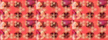 Cute abstract snowflakes raster design on pink, orange and red colors. New year snowflake. Flat snow doodle icons, snow flakes silhouette for christmas banner, cards.