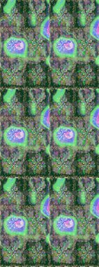 Çiçekli bahar çiçekleri. Motley illüstrasyonu. Moda baskıları için zarif bir şablon. Küçük renkli çiçekler. Küçük çiçekte şirin desenler.