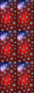 Eskiz Vintage Çiçek Deseni. Raster Kalça dokusu deseni.