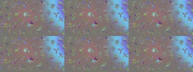 Renkli Yaz Temalı eskiz kalıbı. Çiçekli eskiz çizimi. Gri renkli çiçekler. Düz Çiçek Elementleri Tasarımı.