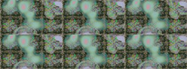 Düz Çiçek Elementleri Tasarımı. Süslü kumaş deseni. Renkli Bahar Temalı Kusursuz Arkaplan. Raster illüstrasyonunda kusursuz çiçek deseni.