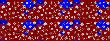 Çizim çiçek deseni duvar kağıdı, web sitesi arka planı, ambalaj kağıdı, davetiye, broşür, afiş veya web sitesi için kullanılabilir. Karalama elementleri. El çizimi Raster illüstrasyonu.