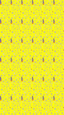 Sarı renkli çiçekler. Elle boyanmış suluboya resim çizimi çiçekler ve bitkiler.