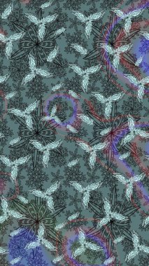 Tarafsız renklerde çiçekler. Suluboya çizimi. El çizimi. Çiçekli çizim deseni.