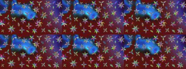 Yumuşak, bahar çiçekli arka plan. Kırmızı renkte çiçekler. Raster çiçek desenli ve çiçekli..