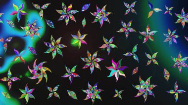 Gri renkli çiçekler. Nazik, narin çiçek arkaplanı. Raster çiçek desenli ve çiçekli..