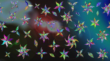 Raster 'ın taze dokusu. Yumuşak pamuk tasarımı. Klasik çiçek desenli. Paketleme, tekstil, duvar kâğıdı için çiçek eskizi. Yumuşak kiremit.