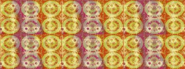 Soyut duvar kâğıdı, ambalaj dekorasyonu. Sarı, nötr ve turuncu renklerde tatlı kar taneleri. Basit bir kar tanesi. Kışın sembolü, Mutlu Noel tatili, Mutlu yeni yıl kutlamaları Raster tasarımı.