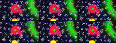 Raster Güzel kumaş deseni. Çiçek arkaplan ile soyut zarafet çizim deseni.