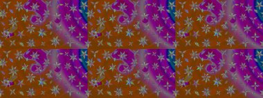 Flower eskiz arka planı. Çiçek deseni. Şatafatlı bahar bahçesi dokusu. Raster illüstrasyonu.