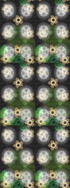 Raster illüstrasyonu. Kar Tanesi Simgesi. Kar tanesi gri, yeşil ve nötr renklerde izole edilmiş. Raster illüstrasyonu.