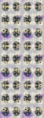 Kar tanesi nötr, gri ve bej renklerde izole edilmiş. Kar Tanesi Simgesi. Raster illüstrasyonu. Raster illüstrasyonu.