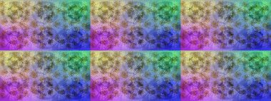 Renkli elementlerle Raster ilginç desen.