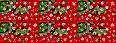 Raster güzel bir çiçek deseni çizmiş. Tatil havası. Nazik romantik baskı. Bahar mevsimi.