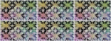 Gri ve nötr renklerde, altın elementlerle klasik, pürüzsüz desen. Noel 2019, kar tanesi, yeni yıl.