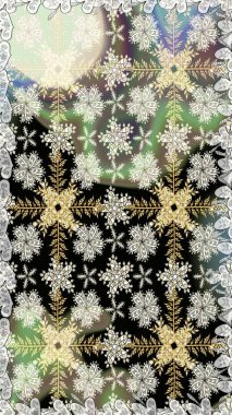 Raster illüstrasyonu. Tarafsız ve gri renklerde güzel bir tekstil. Çiçeklerle suluboya desenleri.