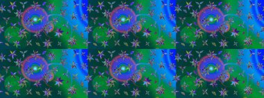 Renkli Bahar Teması eskiz kalıbı. Düz Çiçek Elementleri Tasarımı. Çiçekli eskiz arkaplanı. Çocuk stili.