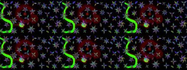 Botanik çizim kalıbı. Suluboya etkisi. Raster deseni. Organik elementler.