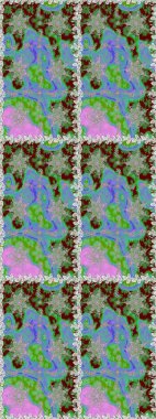 Duvar kâğıdı barok, İspanyol kumaşı. Kusursuz raster arka plan. Şık bir grafik desen. Çiçek deseni. Kahverengi ve bej renklerdeki altın elementler.