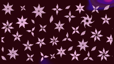 Zarif, parlak ve eskiz kahverengi çiçek desenli tasarım. Sabıka baskıları, bebek kıyafetleri, duvar kâğıtları, paket kutuları vb..