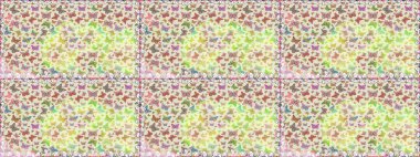 Bej bir arka planda güzel renkli kelebeklerin Raster vintage el çizimi. Raster illüstrasyonu. Moda sevimli kumaş tasarımı.