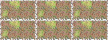 Raster illüstrasyonu. Boyama kitabı için uçan farklı güzel kelebekler. Kıyafetler, erkekler, kızlar ve duvar kağıtları için soyut, pürüzsüz desen. Böcekli kusursuz desen arkaplanı.