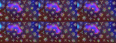 Raster Güzel kumaş deseni. Çiçek arkaplan ile soyut zarafet çizim deseni.