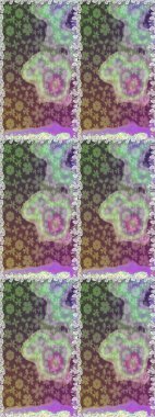 Çiçek desen. Bahar Tema Dikişsiz desen arka plan rengi. Raster resim. Sorunsuz Chichi kumaş deseni. Düz çiçek öğeleri tasarım.